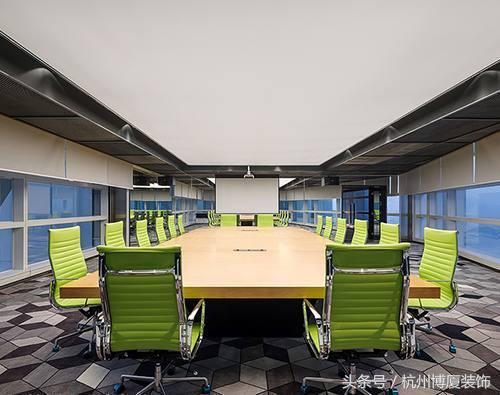 大氣又有情懷的工業風辦公室裝修設計，簡直帥呆了